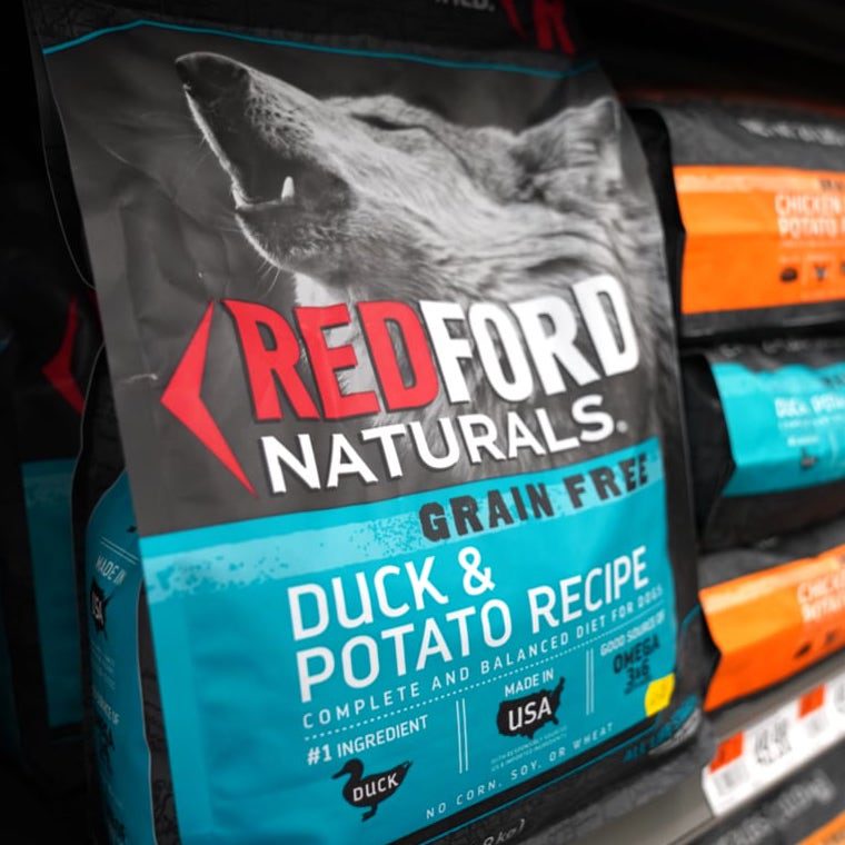 Redford Naturals Grain Free dog food bag