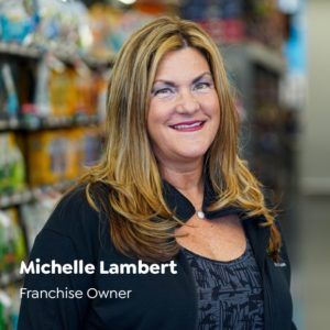 Photo of dog franchise, Pet Supplies Plus, Franchisee, Michelle Lambert